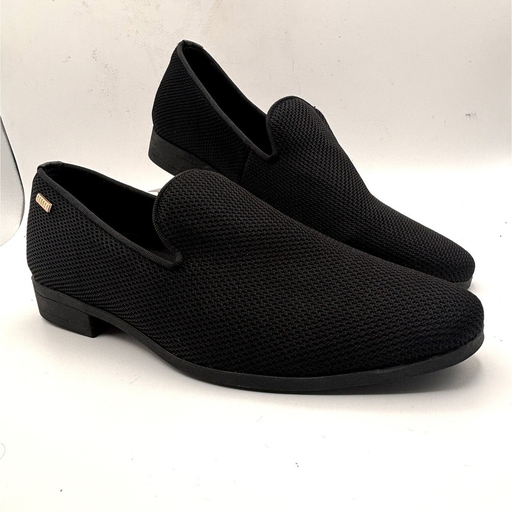 UUBARIS Men's Loafers Dress Shoes Slip On Tuxedo Suit Size 10.5M, Black NEW